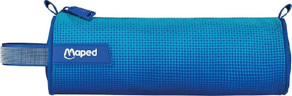 Maped Κασετίνα Βαρελάκι με 1 Θήκη Μπλε 932900