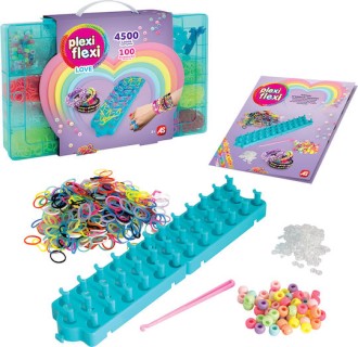 AS Λαστιχάκια Plexi Flexi για Παιδιά 5+ Ετών σε Πλαστική Θήκη