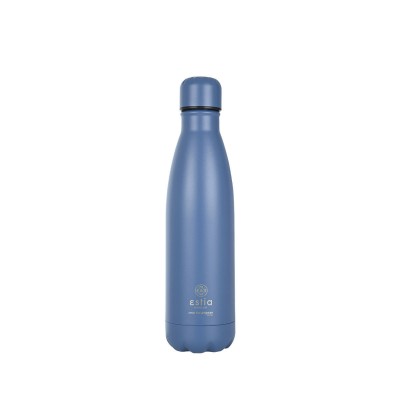 ESTIA ΘΕΡΜΟΣ FLASK LITE SAVE THE AEGEAN 500ml DENIM BLUE