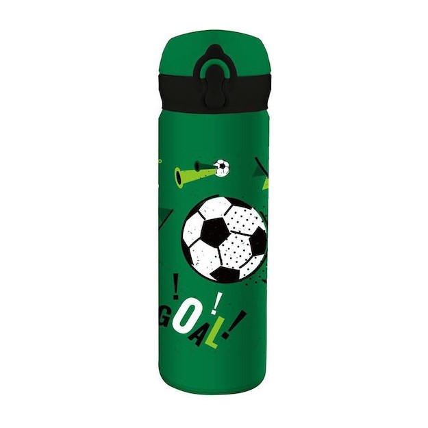 Διακάκης Παιδικό Παγούρι Θερμός Ανοξείδωτο Πράσινο 500ml 000586452