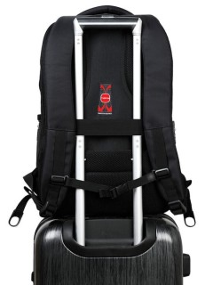 Tigernu Αδιάβροχη Τσάντα Πλάτης για Laptop 17" σε Μαύρο χρώμα T-B3189