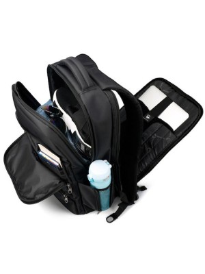 Tigernu Αδιάβροχη Τσάντα Πλάτης για Laptop 17" σε Μαύρο χρώμα T-B3189