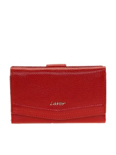 Lavor 1-6019 Μεγάλο Δερμάτινο Γυναικείο Πορτοφόλι με RFID Κόκκινο