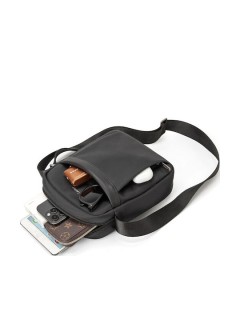 Lavor Ανδρική Τσάντα Ώμου / Χιαστί Μαύρη 1-718