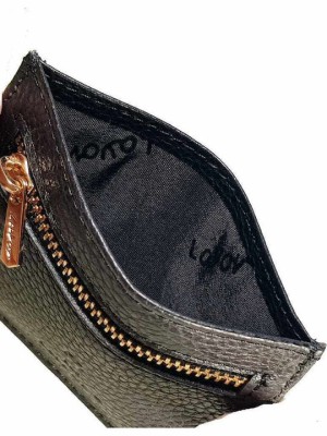 Lavor 1-6070 Δερμάτινο Γυναικείο Πορτοφόλι Καρτών με RFID Μαύρο