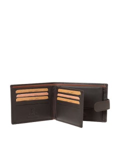 Lavor 1-6093 Δερμάτινο Ανδρικό Πορτοφόλι με RFID Καφέ