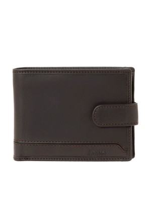 Lavor Δερμάτινο Ανδρικό Πορτοφόλι με RFID Καφέ 1-6093