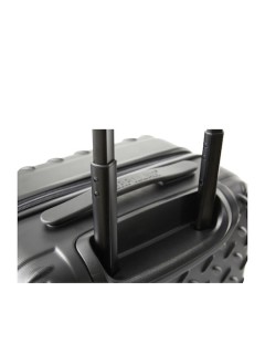 CAT Industrial Plate Βαλίτσα Ταξιδίου Καμπίνας Σκληρή Μαύρη με 4 Ρόδες Ύψους 54X36X23cm 35L 83688-01