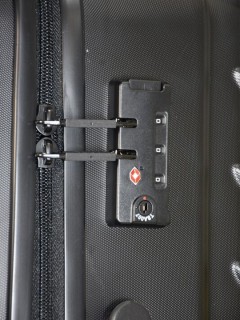 CAT Industrial Plate Βαλίτσες Ταξιδιού Σκληρές Μαύρες Μέγιστου Ύψους 74.5εκ. με 4 Ρόδες Σετ 3τμχ 83688 83688-01