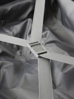 CAT Industrial Plate Βαλίτσες Ταξιδιού Σκληρές Μαύρο Μέγιστου Ύψους 60εκ. με 4 Ρόδες Σετ 2τμχ 83688-01 83688 50/60cm