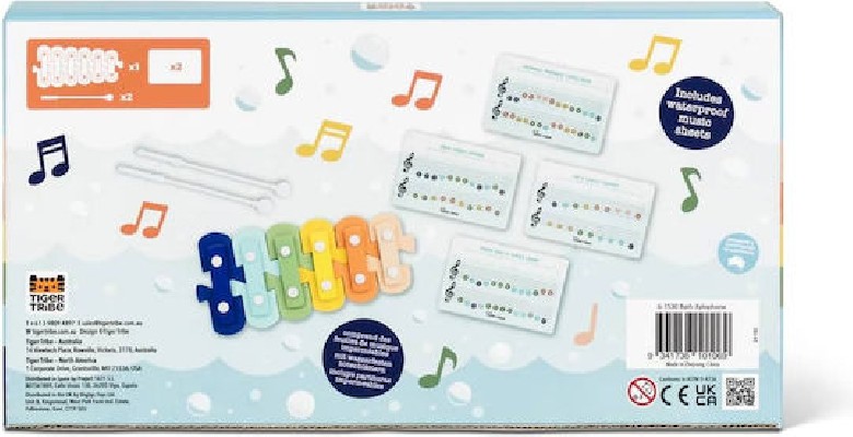 Tiger Tribe Bath Xylophone- Μουσικό Ξυλόφωνο Μπάνιου 24160