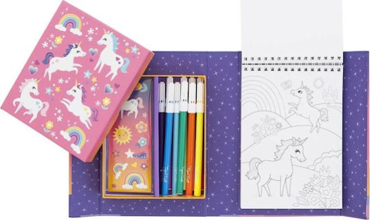 Tiger Tribe Ζωγραφική Μπλοκ Ζωγραφικής & Κολάζ "Μονόκεροι" 3760237