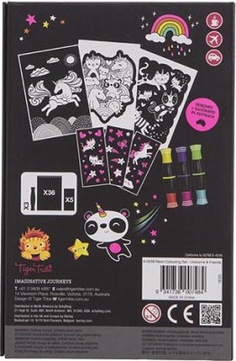 Tiger Tribe Ζωγραφική Μπλοκ Ζωγραφικής & Κολάζ Μονόκεροι 3760258