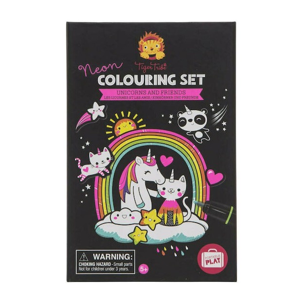 Tiger Tribe Ζωγραφική Μπλοκ Ζωγραφικής & Κολάζ Μονόκεροι 3760258