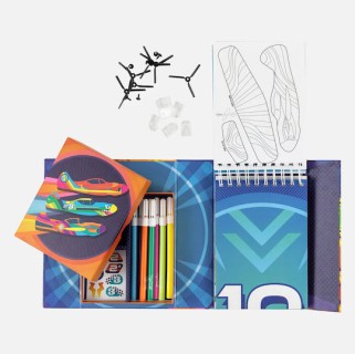 Tiger Tribe Παιχνίδι Κατασκευών Χάρτινο Jet Racers για Παιδιά 5+ Ετών 3760292