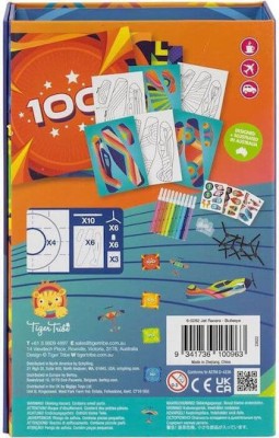 Tiger Tribe Παιχνίδι Κατασκευών Χάρτινο Jet Racers για Παιδιά 5+ Ετών 3760292