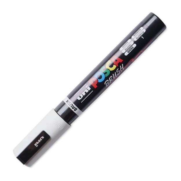 Uni-Ball Posca Ζωγραφικής Μαρκαδόρος White PC-5BR/1