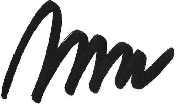 Uni-Ball Posca Ζωγραφικής Μαρκαδόρος Μαύρος PC-5BR/24