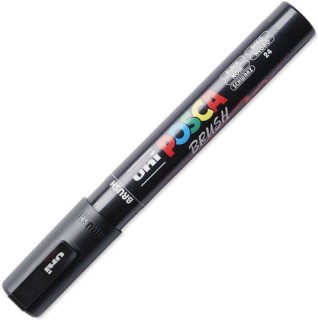 Uni-Ball Posca Ζωγραφικής Μαρκαδόρος Μαύρος PC-5BR/24