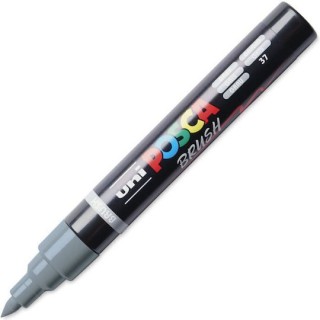 Uni-Ball Posca Ζωγραφικής Μαρκαδόρος Γκρι