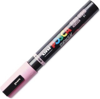 Uni-Ball Posca Brush Ζωγραφικής Μαρκαδόρος Light Pink PC-5BR/51