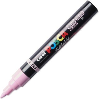Uni-Ball Posca Brush Ζωγραφικής Μαρκαδόρος Light Pink PC-5BR/51