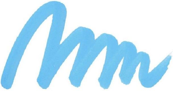 Uni-Ball Posca Brush Ζωγραφικής Μαρκαδόρος Light Blue