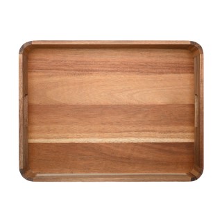 ESTIA ΔΙΣΚΟΣ ΣΕΡΒΙΡΙΣΜΑΤΟΣ ALLURE ΟΡΘΟΓΩΝΙΟΣ 42x32x5cm ΜΕ ΛΑΒΕΣ ΜΕΤΑΦΟΡΑΣ