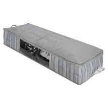 ΘΗΚΗ ΑΠΟΘΗΚΕΥΣΗΣ NON WOVEN ΥΦΑΣΜΑΤΙΝΗ 100x50x20cm ΜΕ ΠΑΡΑΘΥΡΟ IVORY