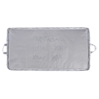 ΘΗΚΗ ΑΠΟΘΗΚΕΥΣΗΣ NON WOVEN ΥΦΑΣΜΑΤΙΝΗ 100x50x20cm ΜΕ ΠΑΡΑΘΥΡΟ IVORY