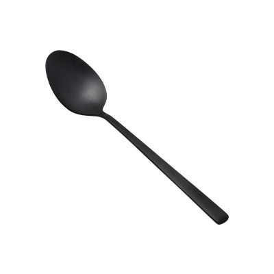 ESTIA ΚΟΥΤΑΛΙ ΓΛΥΚΟΥ PRESTIGE BLACK ΑΝΟΞΕΙΔΩΤΟ ΑΤΣΑΛΙ 18/0 ΜΑΥΡΟ MAT