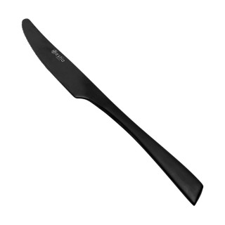 ESTIA ΜΑΧΑΙΡΙ ΦΑΓΗΤΟΥ EDGE BLACK ΑΝΟΞΕΙΔΩΤΟ ΑΤΣΑΛΙ 18/0 ΜΑΥΡΟ MAT