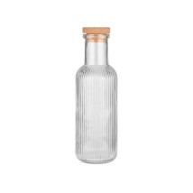 ESTIA ΜΠΟΥΚΑΛΙ ΓΥΑΛΙΝΟ 1000ml ΑΝΑΓΛΥΦΟ ΜΕ ΦΕΛΛΟ ΔΙΑΦΑΝΟ