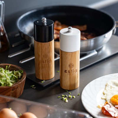 ESTIA ΜΥΛΟΣ ΓΙΑ ΑΛΑΤΙ/ΠΙΠΕΡΙ BAMBOO 5x16cm ΜΑΥΡΟΣ