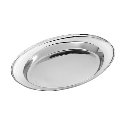 ΠΙΑΤΕΛΑ ΣΕΡΒΙΡΙΣΜΑΤΟΣ ΑΝΟΞΕΙΔΩΤΗ ΟΒΑΛ ΒΑΘΙΑ 30x20cm