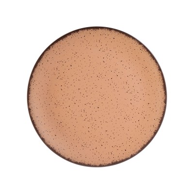 ESTIA ΠΙΑΤΟ ΡΗΧΟ TERRA ΠΟΡΣΕΛΑΝΙΝΟ 21cm SALMON