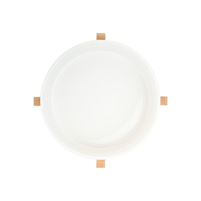 ESTIA ΣΑΛΑΤΙΕΡΑ BAMBOO ESSENTIALS 27cm ΜΕ ΒΑΣΗ BAMBOO