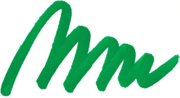 Uni-Ball Posca Brush Ζωγραφικής Μαρκαδόρος Green