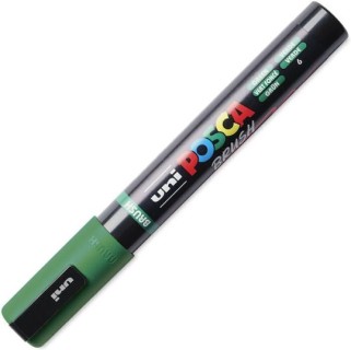 Uni-Ball Posca Brush Ζωγραφικής Μαρκαδόρος Green
