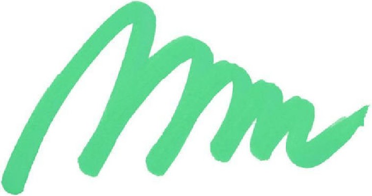 Uni-Ball Posca Brush Ζωγραφικής Μαρκαδόρος Light Green PC-5BR/5