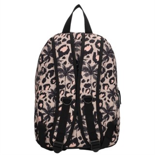 Beagles Τσάντα Πλάτης Leopard Ροζ-Μαύρο