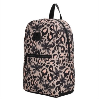 Beagles Τσάντα Πλάτης Leopard Ροζ-Μαύρο