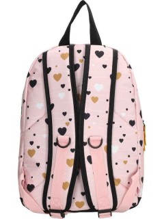 Beagles Τσάντα Πλάτης Ροζ με καρδούλες