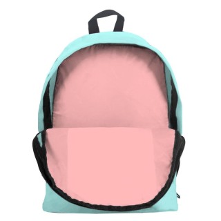 Must Τσάντα Βόλτας Monochrome Puffy Mini Colored Inside Γαλάζιο - Ροζ