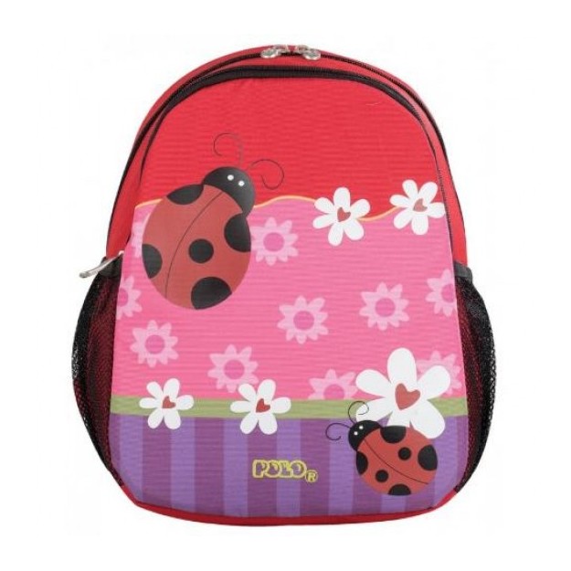 Polo Σακίδιο Νηπιαγωγείου Animal Junior Πασχαλίτσα 9-01-014-65