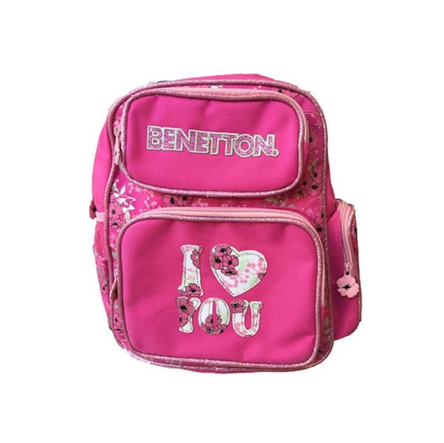 Τσάντα Νηπίου I Love You Benetton 24111 Paxos