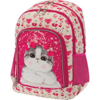 Polo Σακίδιο Νηπιαγωγείου Primary Cat Ροζ 9-01-247-16