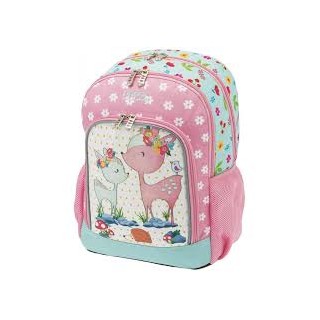 Polo Τσάντα Πλάτης Primary Ελαφάκια Ροζ 9-01-247-58