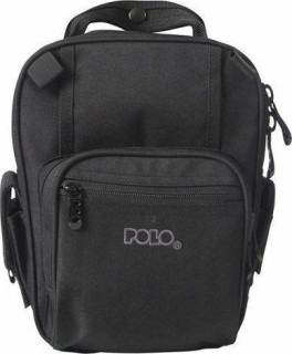 Polo X-Cross Gun Στρατιωτικό Τσαντάκι Ώμου σε Μαύρο χρώμα 9-07-119-2000