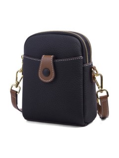 Lavor Δερμάτινη Γυναικεία Τσάντα Πλάτης Μαύρη